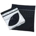 Black and Silver Tallit 18x72 - The Weitzman Museum Store - T-5021A