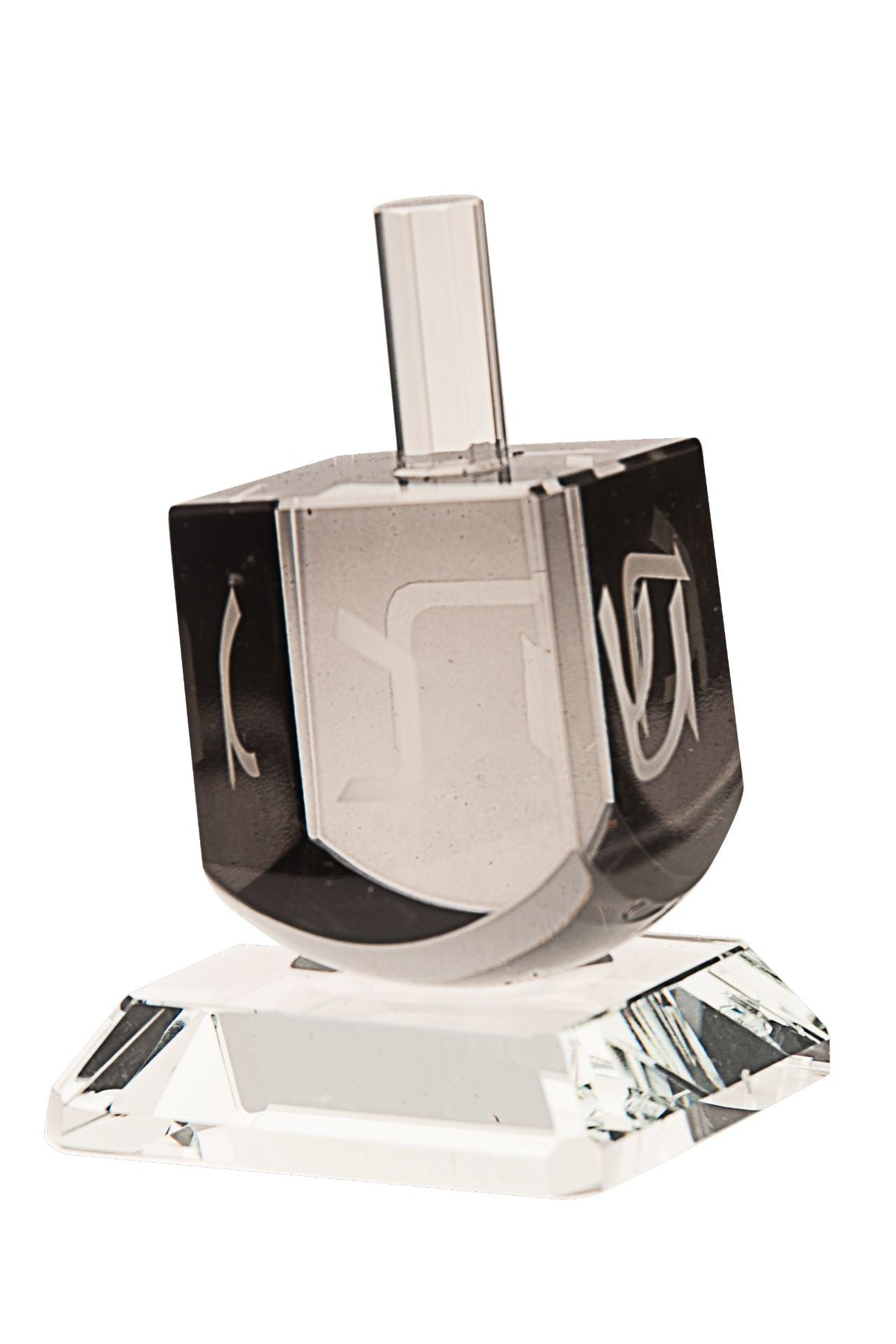 Black Crystal Dreidel - The Weitzman Museum Store - 507-BLK