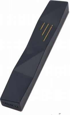 Black Geometric Mezuzah - The Weitzman Museum Store - 1304