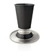 Black Kiddush Cup w/ Tray Nadav - The Weitzman Museum Store - acu1100+tray