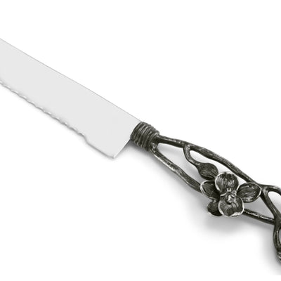 Black Orchid Bread Knife - The Weitzman Museum Store - 110830