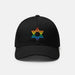 Black Rainbow Star of David Hat - The Weitzman Museum Store - 