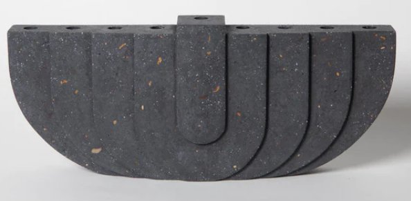 Black Terrazzo Menorah - The Weitzman Museum Store - 7 - 847384018664