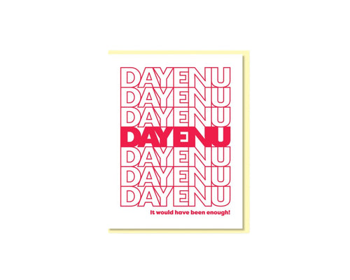 Dayenu! Card