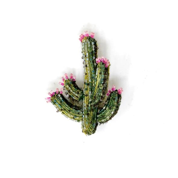 Blooming Desert Cactus Brooch Pin - The Weitzman Museum Store - TL-B-997