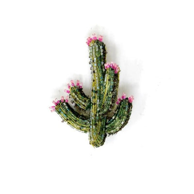 Blooming Desert Cactus Brooch Pin - The Weitzman Museum Store - TL-B-997