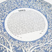 Blooming Tree Ketubah Circle in Dusty Blue by Melanie Dankowicz - The Weitzman Museum Store - 