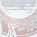 Blooming Tree Ketubah Circle in Rose Gold by Melanie Dankowicz - The Weitzman Museum Store - 