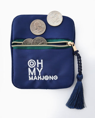 Blue Coin & Dice Bag - The Weitzman Museum Store - 