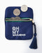 Blue Coin & Dice Bag - The Weitzman Museum Store - 