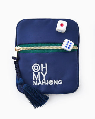 Blue Coin & Dice Bag