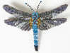 Blue Dragonfly Brooch - The Weitzman Museum Store - 7 - 847384017499