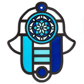 Blue Hamsa Wall Art - The Weitzman Museum Store - 784203