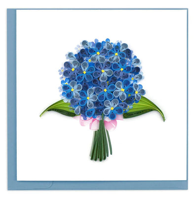 Blue Hydrangea Card - The Weitzman Museum Store - BL962