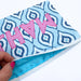 Blue Mahjong Card & Accessory Bag - The Weitzman Museum Store - BAG_002_ACC