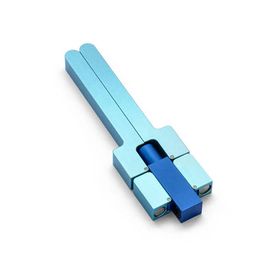 Blue or Champagne Folding Travel Menorah - The Weitzman Museum Store - 439472