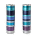 Blue Rings Shabbat Candleholders - The Weitzman Museum Store - EMCK2