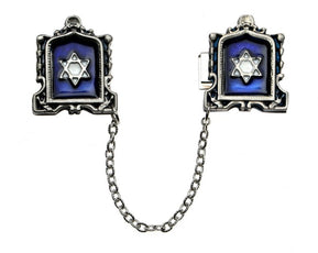 Blue Star Tallit Clips - The Weitzman Museum Store - Z013