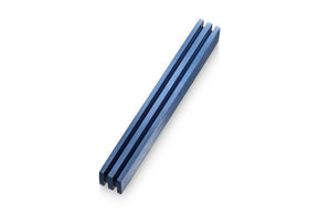 Blue Stripes Mezuzah Aluminum - The Weitzman Museum Store - AS0114