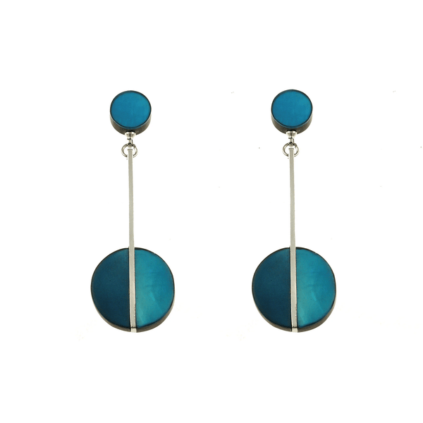 Blues Lolli Earring - The Weitzman Museum Store - 7 - 847384018524