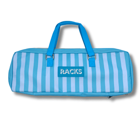 Blueu Striped Mahjong Rack Bag | Fits 20" Racks + Folded Mat - The Weitzman Museum Store - BGSTRK10
