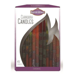 Blue/Yellow/Red Hanukkah Candles - The Weitzman Museum Store - cp220