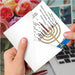 Box of 12 Hannukah Card - Menorah Candles - The Weitzman Museum Store - B2482HKG