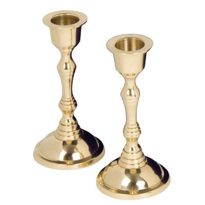 Brass Candholder - The Weitzman Museum Store - CH-627