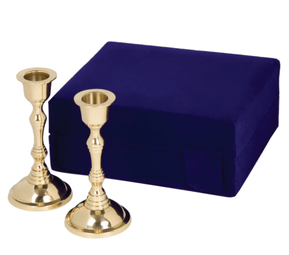 Brass Candholder - The Weitzman Museum Store - CH-627