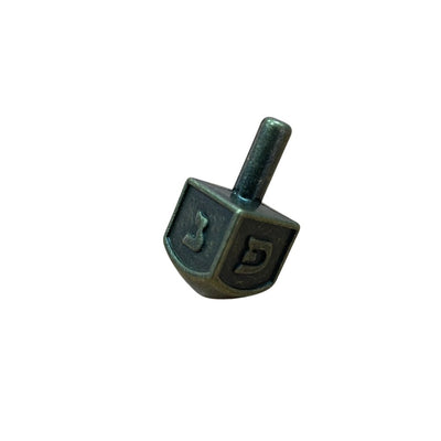 Brass Colored Dreidel - The Weitzman Museum Store - mcdr09