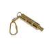 Brass Whistle Keychain with Copper Anchor - 2 - 1/2" - The Weitzman Museum Store - 6682