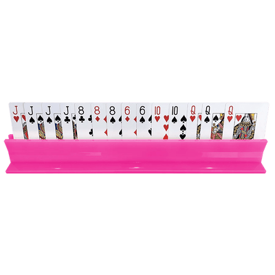 Bright Pink Canasta Card Holders - The Weitzman Museum Store - 
