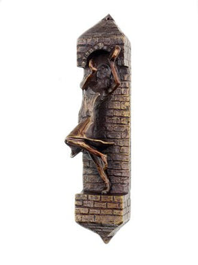 Bronze Miriam Mezuzah by Zachary Oxman - The Weitzman Museum Store - 7 - 847384012339