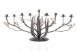 Bronze Narcissus Menorah - The Weitzman Museum Store - 686