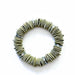 Bronze Spring Ring Bracelet w/Crystal Beads - The Weitzman Museum Store - S134C - BR