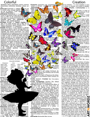 Butterflies Sticker - The Weitzman Museum Store - 7-847384017858