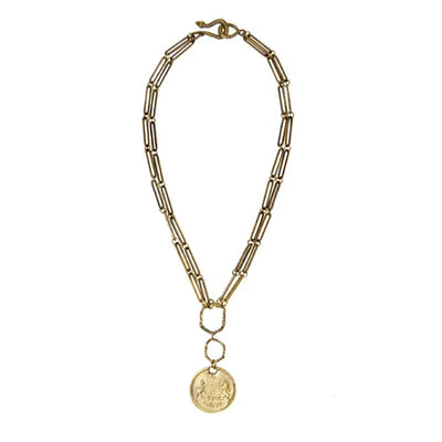 Hebrew Coin Necklace