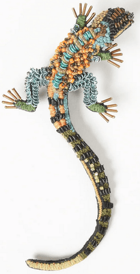 Caiman Lizard Brooch - The Weitzman Museum Store - 7 - 847384018512