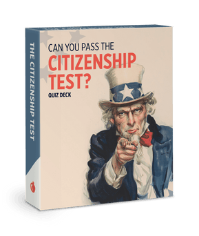 Can You Pass the Citizenship Test? Knowledge Cards - The Weitzman Museum Store - K379