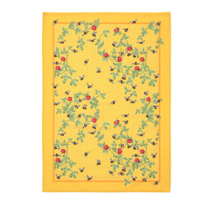 Candace Wheeler Bees Tea Towel - The Weitzman Museum Store - TT2012