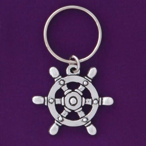 Captain Wheel Keychain - The Weitzman Museum Store - KC-98