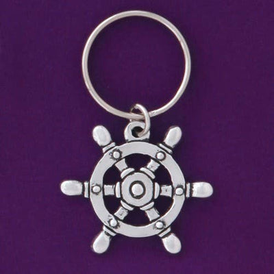 Captain Wheel Keychain - The Weitzman Museum Store - KC-98