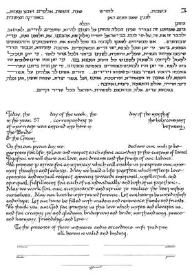 Celebration Ketubah by Karen Shain Schloss - The Weitzman Museum Store - 4 - 13