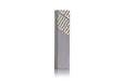 Cement and GIlt Brass Mezuzah in Blue, Light Gray and Dark Grey - The Weitzman Museum Store - 521915