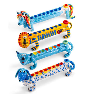 Ceramic Animal Menorah - The Weitzman Museum Store - 482803-2-1