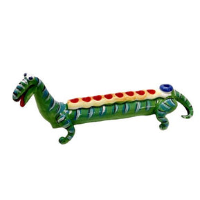 Ceramic Dinosaur Hanukkah Menorah - The Weitzman Museum Store - 7 - 847384014980