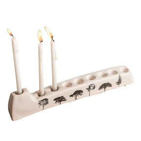 Ceramic Trees Menorah - The Weitzman Museum Store - 482165