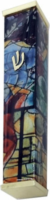 Chagall Windows Mezuzah - The Weitzman Museum Store - 1188