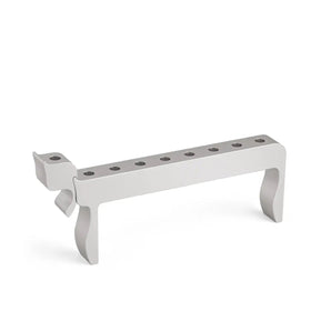 Chai Menorah-Anodized Aluminum - The Weitzman Museum Store - 439466
