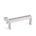 Chai Menorah-Anodized Aluminum - The Weitzman Museum Store - 439466